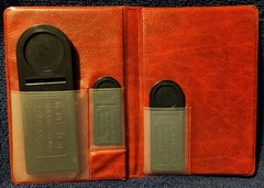 Fisch Wallets #1, 2, 3, 4, 5 Verify Genuine Gold Coins Detect Fakes Great Cond