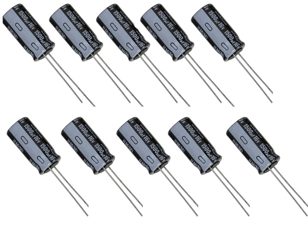New 10PCS 1500Uf 16V 16V1500Uf 10 * 20Mm 10X20Mm 105° Radial Electrolytic Capaci
