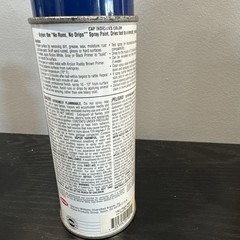 Krylon 1901 12-Oz Fast-Drying Spray Paint, Regal Blue – 1994 vintage (3/4 full)