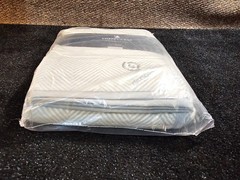 ChappyWrap 5800-17 60″ x 80″ Harborview Herringbone Light Grey Blanket