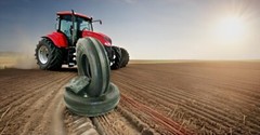 TWO New 5.50-16 Tri-Rib 3 Rib Front Tractor Tires & Tubes Heavy Duty