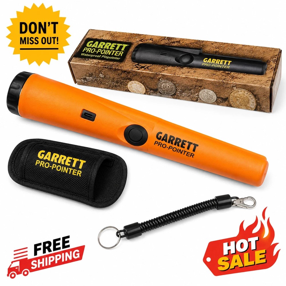 Garrett Pro Pointer Pinpointer Handheld Metal Detector Waterproof Digger Edge Ki