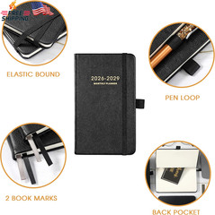 2026-2029 Pocket Planner – 3 Year Monthly Planner 2026-2029, Jul.2026 – Jun.2029