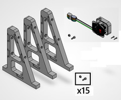 Large PLC Trainer DIN Rail Stand: AB/Siemens/Omron/Mitsubishi/Schneider