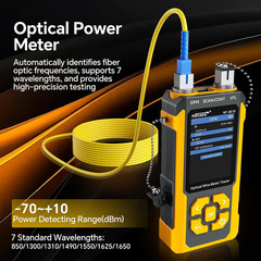 NF-8518 Network Cable Tester & Optical Power Meter for Ethernet & Fiber Optics