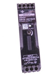 Omron S8VK-G01524 Switch Mode Power Supply 100-240VAC In, 24VDC 0.65A (062425)