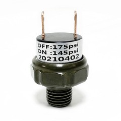 HONSDUKE 145-175 PSI Air Pressure Switch Tank Mount Type 145-175PSI, Green