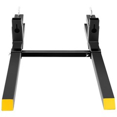 VEVOR 43″ 2000lbs Pallet Forks Clamp On Tractor Forks w/Adjustable Bucket Forks