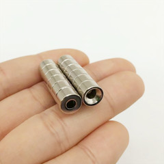 Super Strong Round Magnets diameter 6-17mm Hole 3-11mm Disc Rare Earth magnet