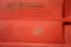 Vintage Pre Ban Rubbermaid Gott 2.5 Gallon Vented SpoutGas Fuel Can 1226 USA