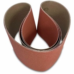 4 X 36 Inch 80 Grit Metal Grinding Ceramic Sanding Belts, 3 Pack