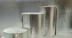 Reflective Foil Radiator Insulation Roll Vapor Heat Barrier 2ft x 10ft (20sqft)