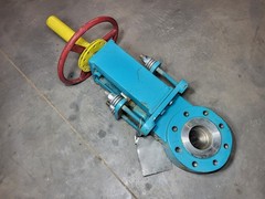 GENTLY USED ENDURANCE VALVE FV-3-740-300RF-R-CS-SS/HNBR-304-HW-X 3″ Knife Gate