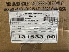 Leeson General Purpose Motor 131533.00 3HP 1740RPM 1Ph 115/208-230V 184T Frame