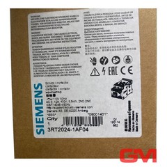 Siemens Contactor 3RT2024-1AF04 110V 50Hz 2NO + 2NC 3-Pole