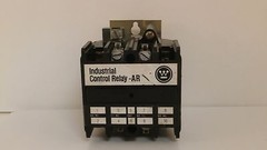 WESTINGHOUSE INDUSTRIAL CONTROL RELAY 10AMPS/600VAC AR420W