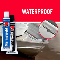 JB Weld MarineWeld Epoxy 2oz Waterproof Strong Bond Repair Adhesive