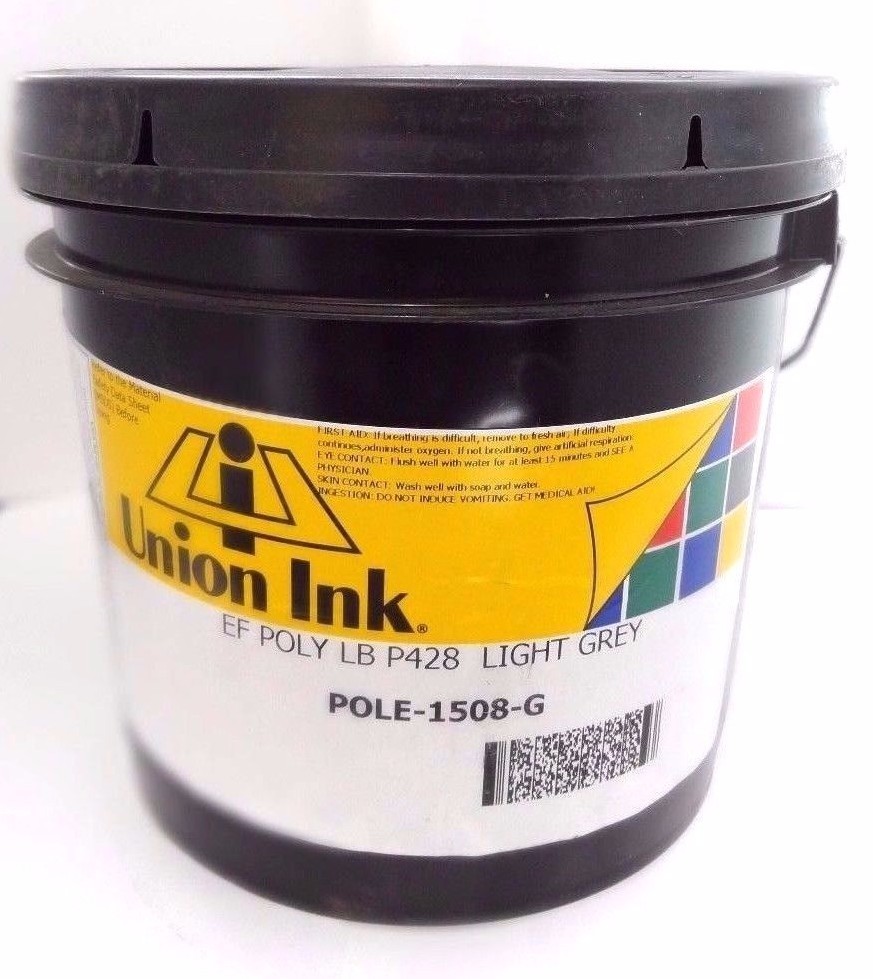 Union Ink ~ LIGHT GREY ~ EF POLY LB P428 ~ POLE-1508-G ~ 1 Gallon