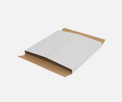 100 X White Vinyl Record LP Shipping Mailer Boxes 12.5″x12.5″x1″ Album Paper Box