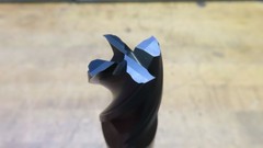 Hanita 4VP5S carbide 4fl endmill 1-1/8″ LOC REGROUND to 25.15mm and recoated