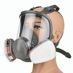 US Full Face Gas Mask Painting Spraying Respirator w/Filters for 6800 Facepiece