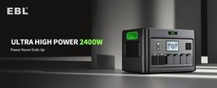 2400W 1843.2Wh Power Station Portable Solar Generator RV LiFePO4 Backup Battery