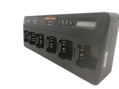 Motorola PMPN4283A Impres 2 6-Bay Charger W/ Display Module No AC Adapter