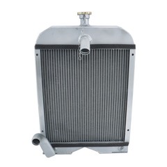 8N8005 86551430 2 low Full Aluminum Radiator For Ford Tractor 2N 8N 9N Model