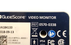 Verathon Glidescope Video Monitor 0570-0338 w Battery, Power Supply Tested