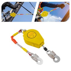 Fall Protection Self-retracting Lifeline Lanyard 32 Feet With Locking Snap Hook