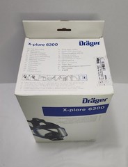 Dräger X-plore 6300 Full-Face PPE Respirator Mask Threaded For RD40