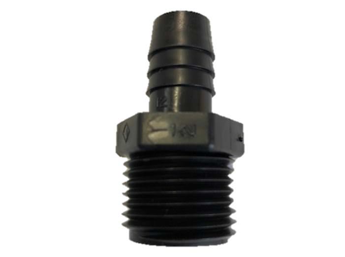 AQUASCAPE #99149 1/2″ x 1/2″ MPT x BARBED PLUMBING HOSE PIPE FITTING