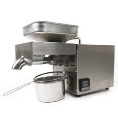 1500W Automatic Oil Press Machine Hot Cold Oil Extractor Stainless Steel