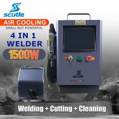 1500W 4 IN 1 Laser Welding Cleaning Machine Metal Cutting Air Cooling SUP 23T US