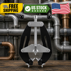 Pipe Clamp, 2 to 6 in, High Strength Ultra Clamp with Quick Acting Screws, Steel
