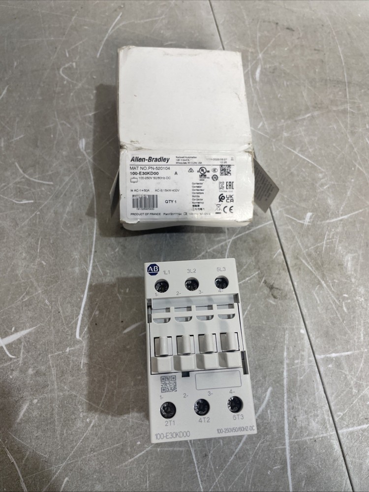ALLEN BRADLEY 100-E30KD00 100-E MCS-E CONTACTOR