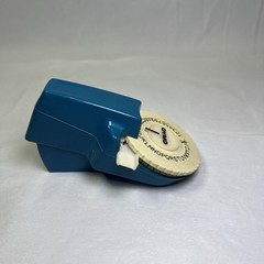 Vintage Blue Dymo MINI LABEL MAKER USA 1980’s Handheld Cordless Embossing