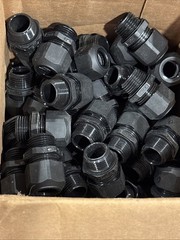 Lot Of 48. HEYCO 1/2” Liquid Tight Cord/cable Grip Strain Relief. New Open Box.
