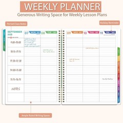 8.5″ x 11″ Teacher Planner July 2026 – June 2027,Academic Planner Lesson Planner