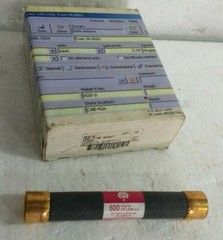 Buss Fuses 3A 600V One Time Buss Cooper Ind. Bussmann Div. 10 pcs per box