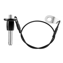 304 Stainless Steel Quick Release Pin 0.24 Inch(6Mm) Diameter Ball Locking Pin w