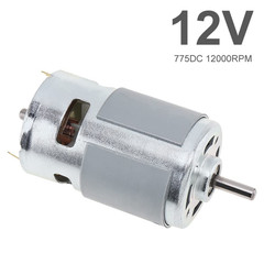 775 DC Motor 12V 12000RPM High-Speed Large Torque Motor for Small Drill Micro Ma