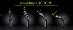 S1 APEX Electric Screwdriver, Pivot Handle, 7N.m Torque, 2-Speed, 1/4″ Hex