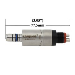 Dental Low Speed Air Motor 4 Hole E-Type Motors Mini AM-20 RM NSK Internal Water