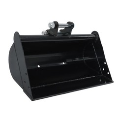 Plain Bucket Attachment for 0.8ton-1ton 1.5ton Mini Excavator Digger 600mm