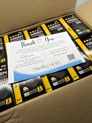 SAS Raven Black Nitrile Gloves Powder Free 7mil (10/Boxes of 100) Sm FREE SHIP