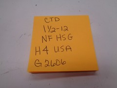 CTD 1-1/2-12 NF HSG H4 TAP NSNP