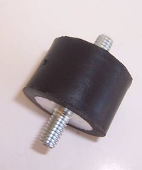 SET OF 4 – BRAND NEW 5/16-18 VIBRATION ISOLATORS / MOUNTS- 1 3/8″ X 1″