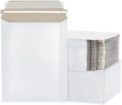 Cardboard Mailers Bend-Proof Document Envelopes – Stiff Stay Flat Envelopes Peel