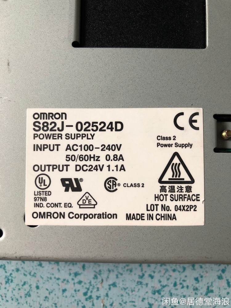 Deliver quickly omron plc S82J-02524D refurbished